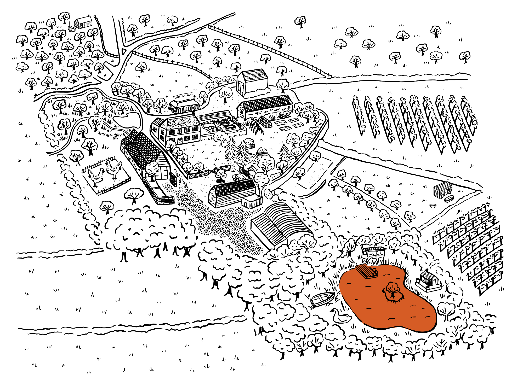 thornfalcon map lake