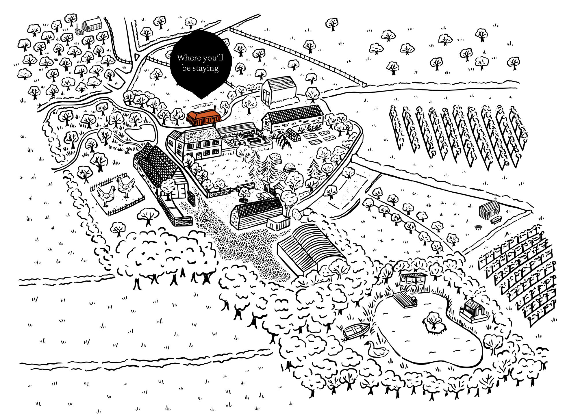 thornfalcon map_coach house 1.svg